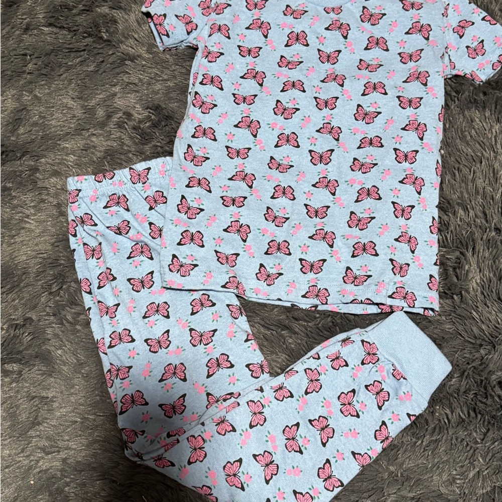 Butterfly Kids Pajama Set.